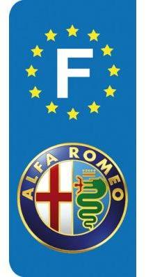 Stickers Plaque Alfa Romeo