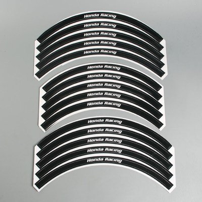 Décalcos jantes Honda Racing