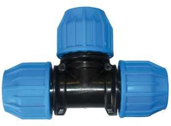 Raccord PE compression - Té 90 PE Compression 50 - Raccord PE compression - Té