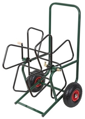 Dévidoir métallique 2 roues 200 m