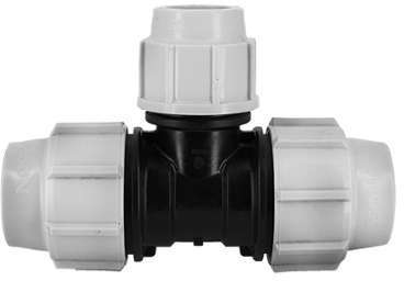 Raccord PE compression - Té 90 PE compression PLASSON Raccord PE compression - Té