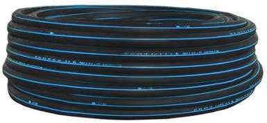 Tube polyéthylène - PEHD bande bleue D40 16B couronne Tube polyéthylène - PEHD bande