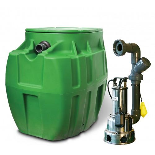 Station de Relevage 300L Eaux usées Wc Pompe Vorte