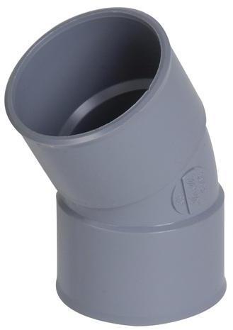 Coude PVC évacuation Ø50 FF 30° Nicoll