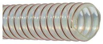 Gaine Alfavac PU XL transparent spirale cuivre diamètre Gaine Alfavac PU XL transparent
