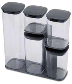 Podium 5 - Set de 5 Pots de Rangement sur Support Podium 5 - Set de 5 Pots de