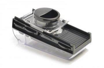 Mandoline de Cuisine 5 lames avec réservoir noir M