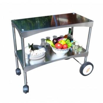 Chariot pour plancha inox atlantide e870