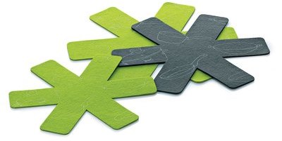 Set de 3 Protections 39 cm pour Poêles Amparo Vert Set de 3 Protections 39 cm