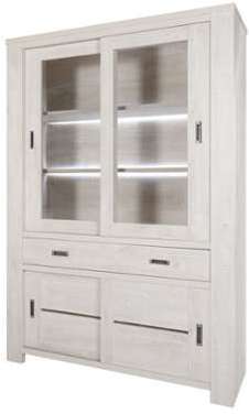 Vaisselier 2 vitrines - OJI - L 145 x l 47 x H 209 Vaisselier 2 vitrines - OJI