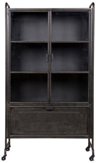 Vitrine en métal style industriel Hudson Vitrine en métal style industriel