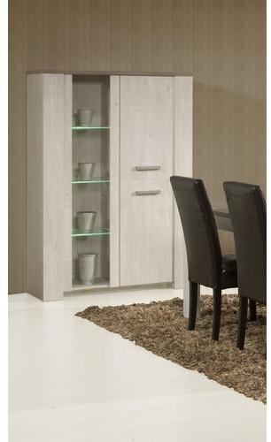 Vaisselier-Vitrine 121 cm BOGART