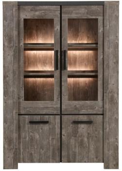 Vaisselier 4 portes - ROBINSON - L 136 x l 50 x H 197 Vaisselier 4 portes - ROBINSON