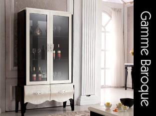 Vaisselier gamme Baroque - design aspect crocodile