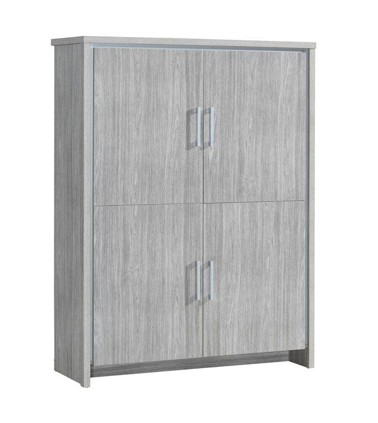Vaisselier-bar contemporain 120 cm CAPRI