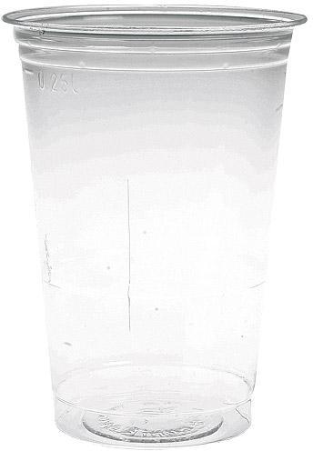 Gobelet plastique PS transparent 25/30 cl