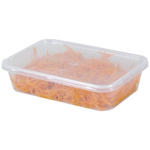Barquette plastique 500 g avec couvercle