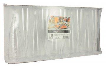 Flûte Champagne Plastique 13.5cl (x10)
