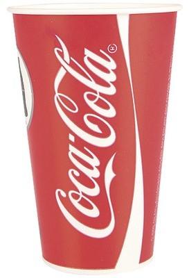 Gobelet carton Coca Cola 25/30 cl - 12 oz