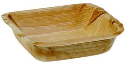 Ramequin biodégradable rectangle en palmier 7 x 12