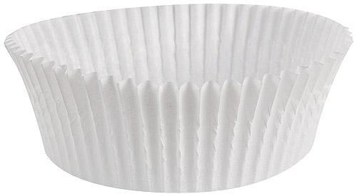 Caissette plissée ronde papier blanc n°1207