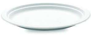 Assiette biodégradable ronde en Canne à sucre Ø15,
