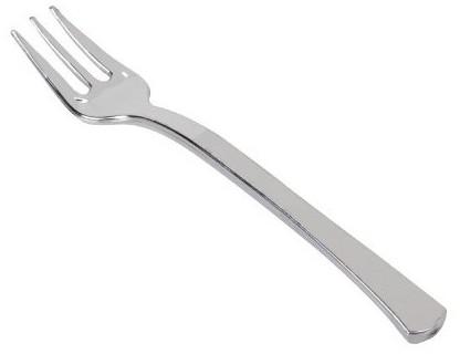 Mini fourchettes façon Inox x 50 pièces