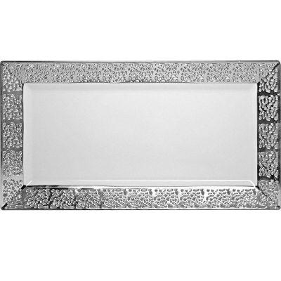 2 PLATEAUX LUXE ARGENT