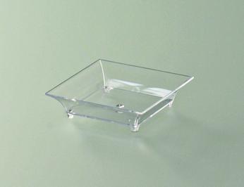 Verrines plastiques carrées x 50