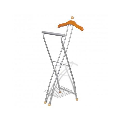 VidaXL Valet de nuit porte rangement vetement cham