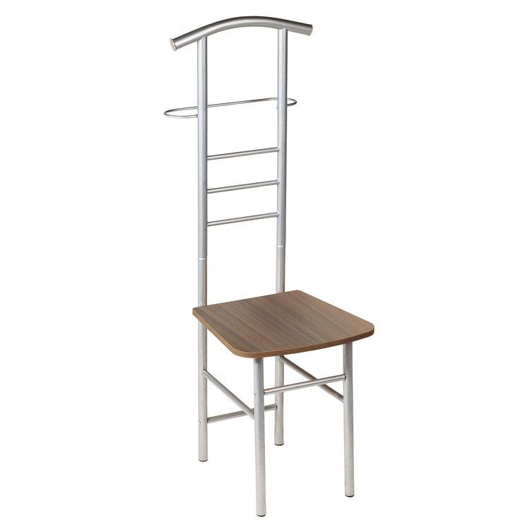 Valet de nuit / Chaise Acier laqué/Bois Hauteur 11