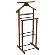 Valet de nuit en bois massif FUNNY Ebene Double