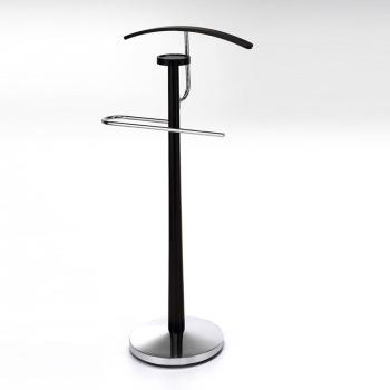 Valet de nuit simple en métal blanc design