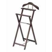 Valet de nuit double pliable en pin NIGHT Marron