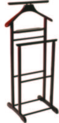 Valet de nuit en bois massif coloris tabac - L47 x