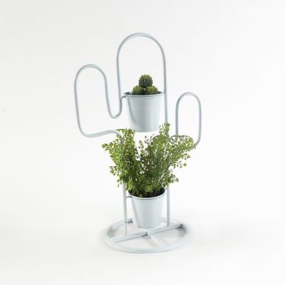 Cache-pot cactus en métal Tuscaliro - La Redoute I