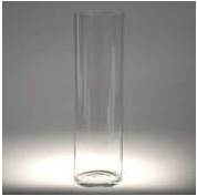 Vase cylindrique en verre H.52 cm BRILLANCE