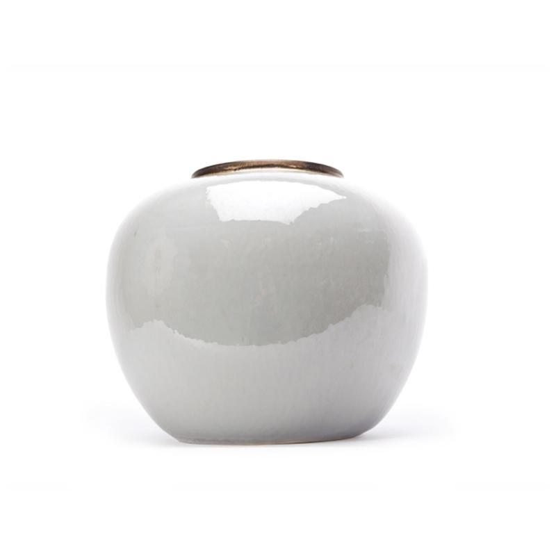 Jar Jumba - Vase - Pièce unique - blanc gris/Ø 40c