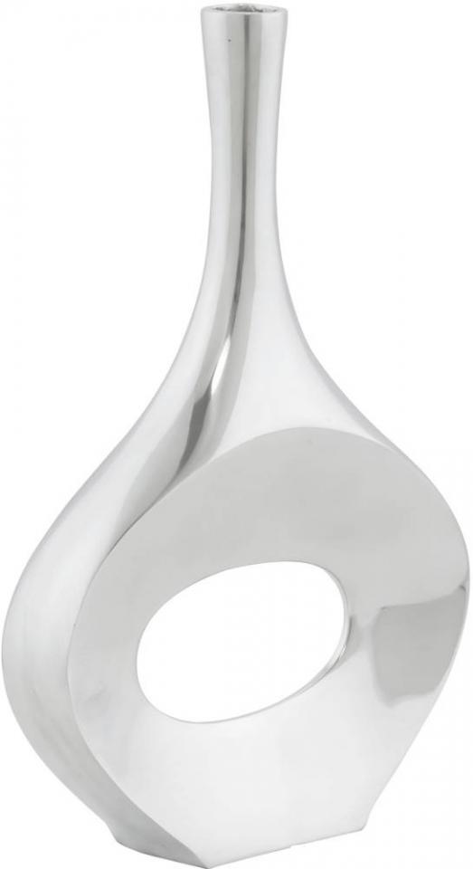 Vase moderne en aluminium poli Vase moderne en aluminium