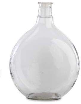 Bonbonne dame jeanne en verre martelé Assini Nkuku
