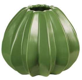 Vase boule cactus D 17 cm H 14 cm CACTUS Vert Vase boule cactus D 17 cm