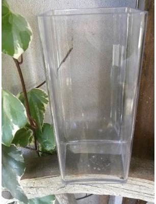 Accessoires Vase carré dim 12x12xh25cm Accessoires Vase carré dim