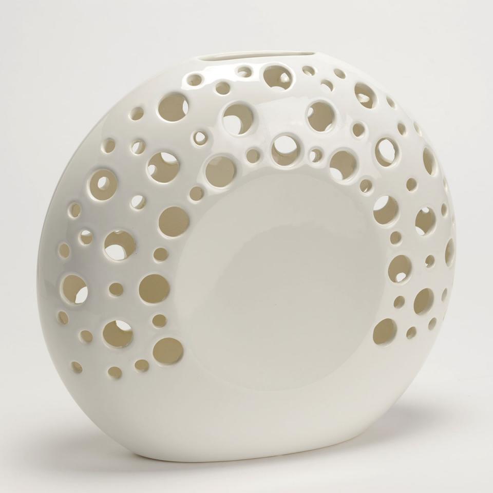 Vase Futura Céramique 26 cm Blanc Vase Futura Céramique 26 cm