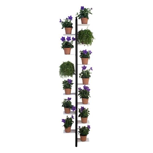 LE ZIE DI MILANO porte-plantes de terre fixée au m