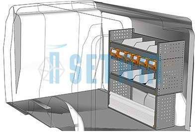 Aménagement Combo rallongé L2 utilitaire côté pass