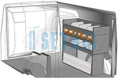 Aménagement Citan Mercedes L2 côté Droit
