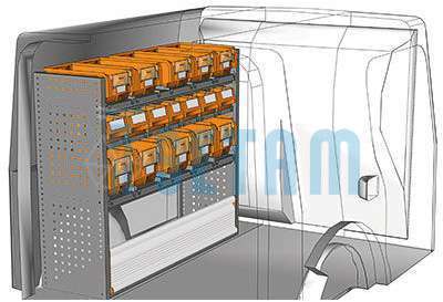 Kit aménagement Citan utilitaire L1 côté conducteu