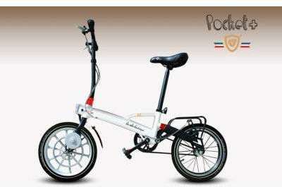 Vélo électrique Vlec Pocket + blanc