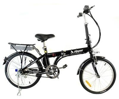 Z2 - Vélo Pliant Électrique Compact 20 - Noir Ony