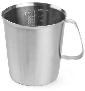 Verre Graduée Inox - 1 Litre - Ø120x135(h)mm